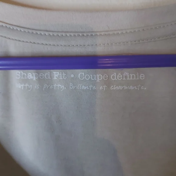 Penningtons Pretty Stylish Foil And Rhinestone Shirt - Picture 4 of 7